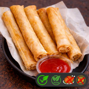 Vegetarische Loempia’s (2 stuks)