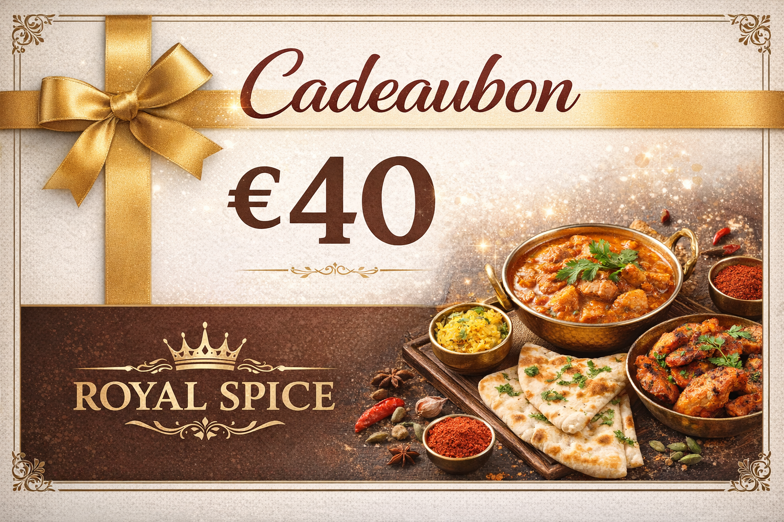 Royal Spice Cadeaubon