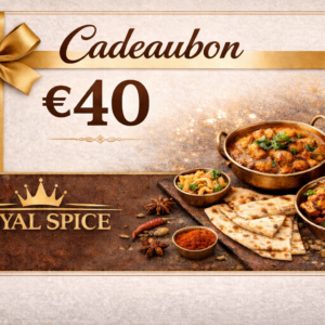 Royal Spice Cadeaubon